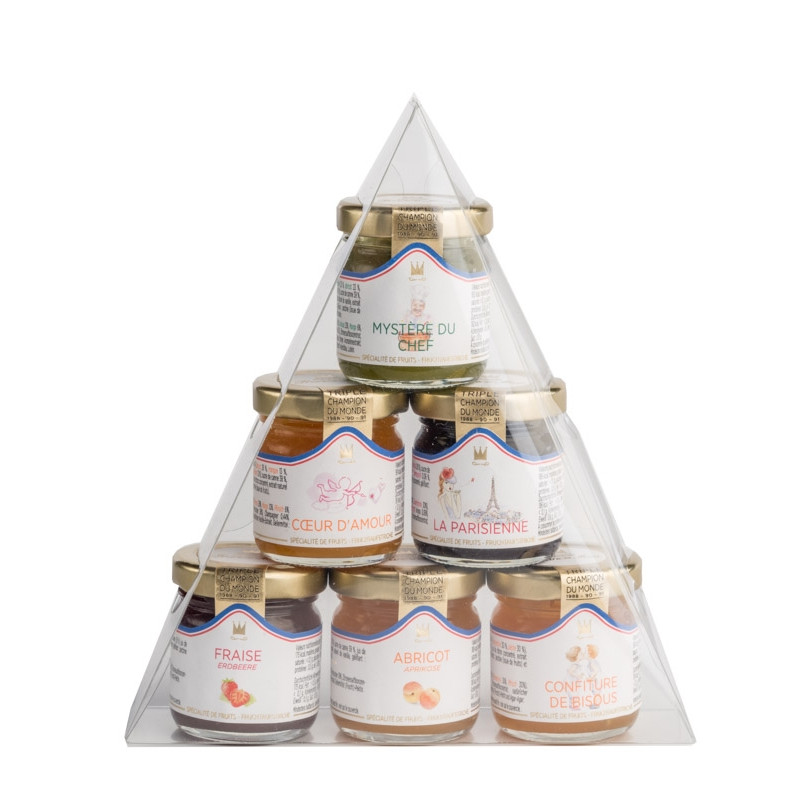 PYRAMIDE 45G CLASSIQUE 6 MINI-POTS